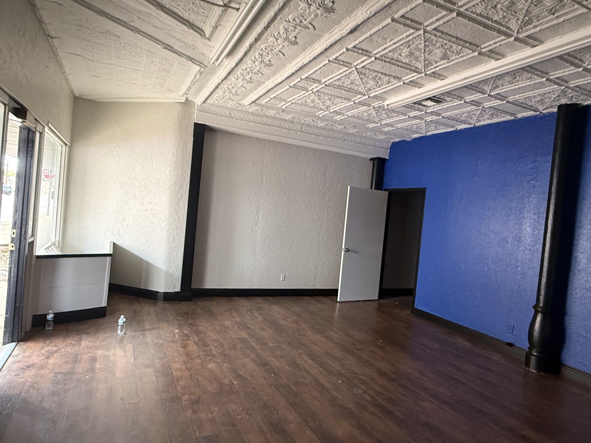 Completed office interior — Childress, Texas office project