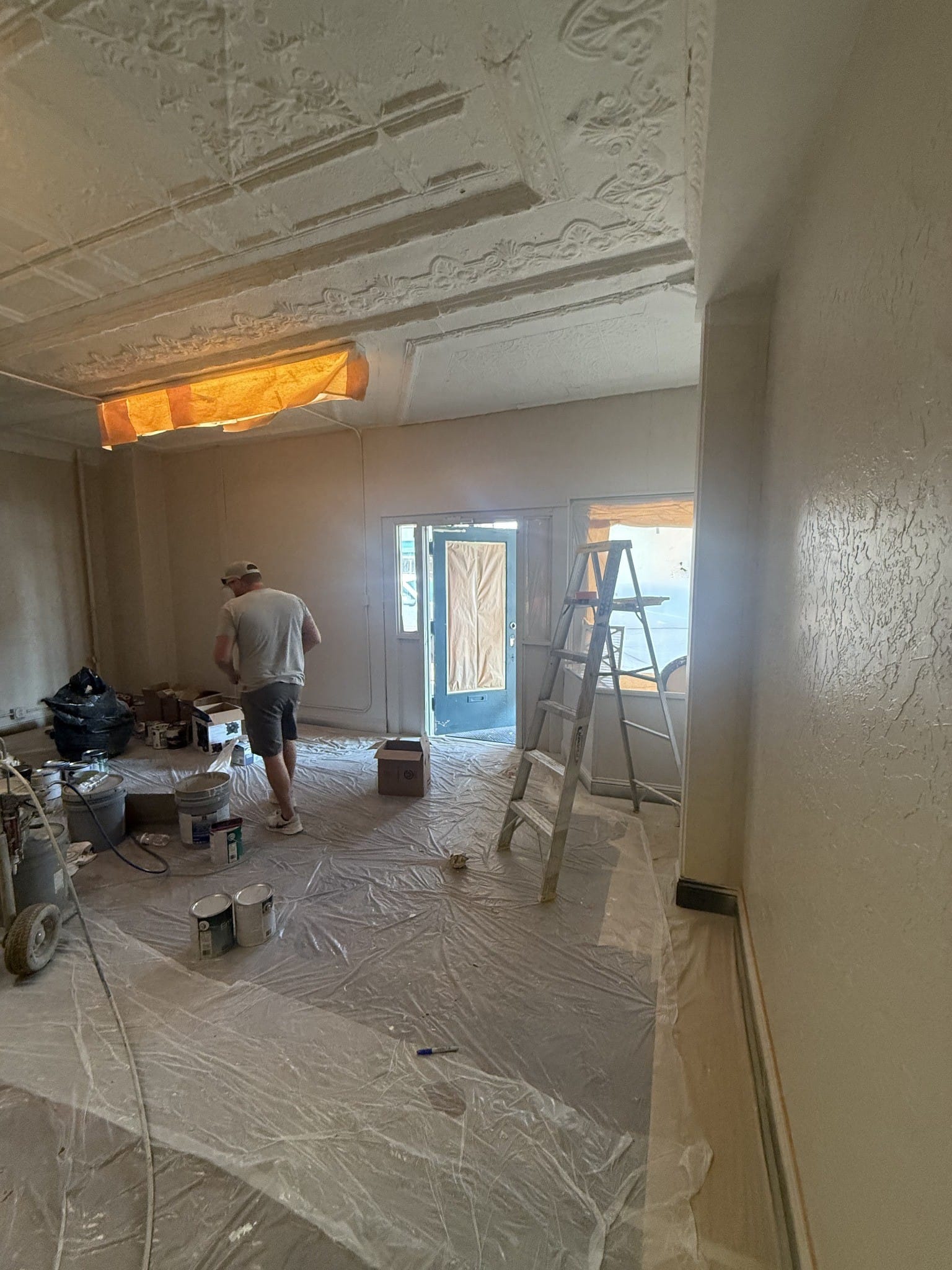 In progress · Surface protection — Childress, Texas office project